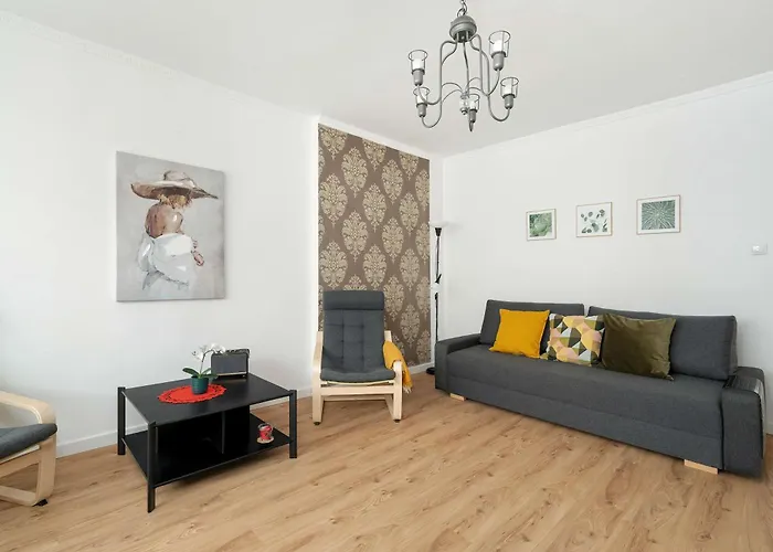 Wyjatkowy Apartament Z Balkonem By Noclegi Renters